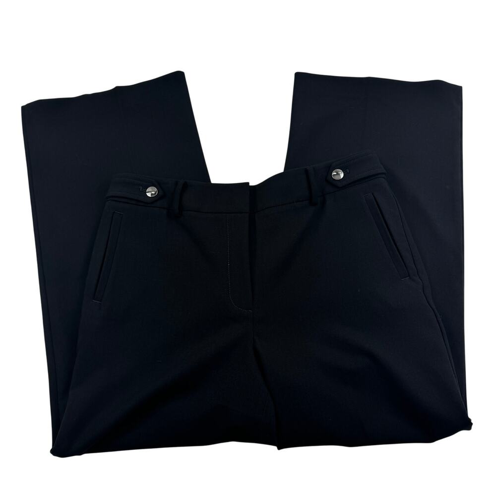 Talbots Greenwich Wide Leg Viscose Classic Timeless Trousers Women's Size 12P - Picture 2 of 6